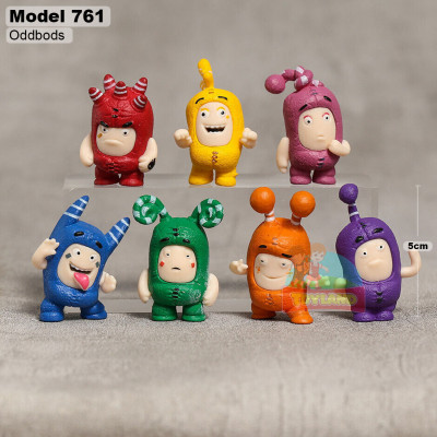 Action Figure Set - Model 761 : Oddbods